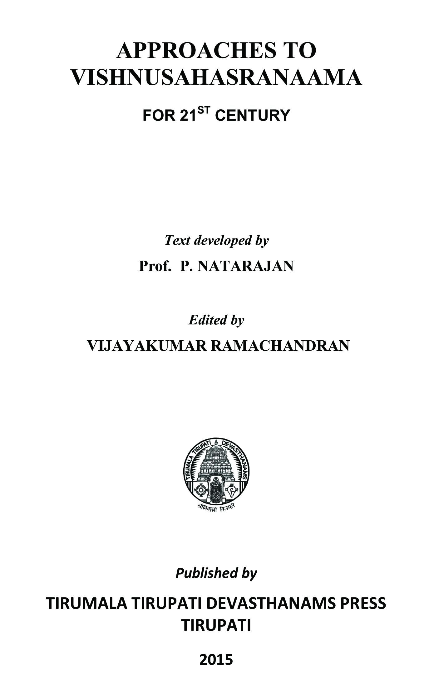 Approaches to Vishnusahasranamam.pdf